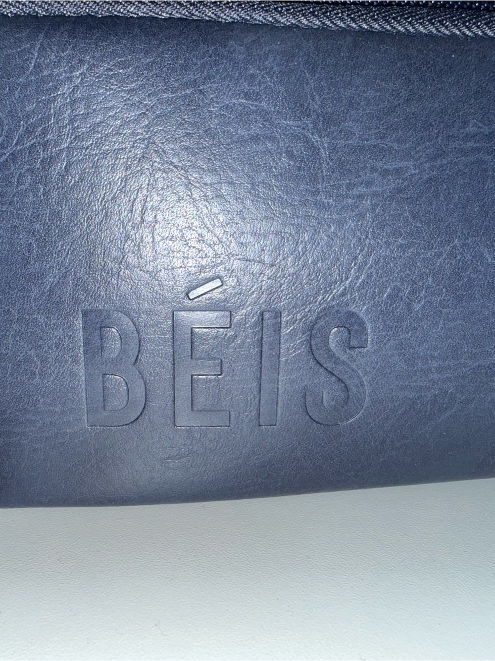 BEIS Weekender Canvas Tote in Navy Blue - Picture 7 of 8